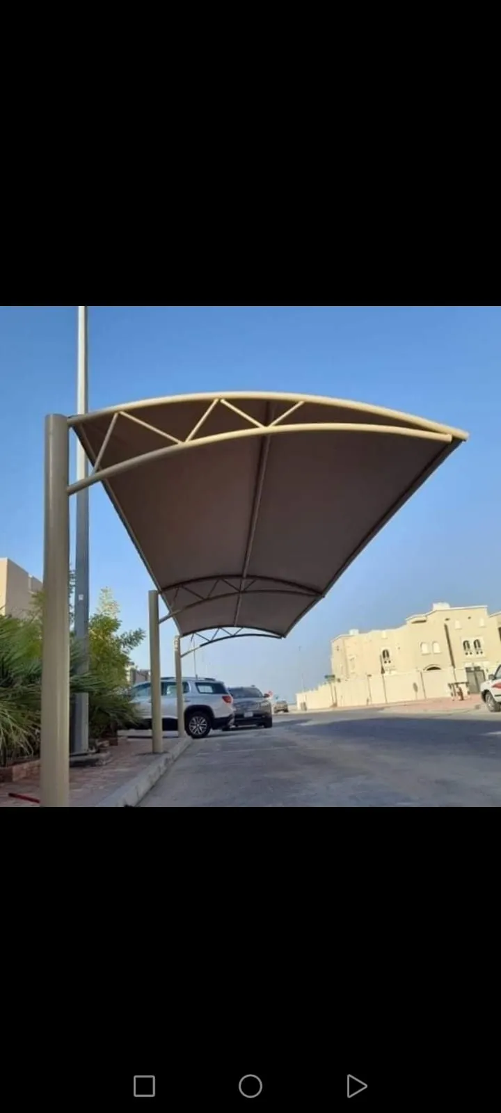 مظلات سيارات